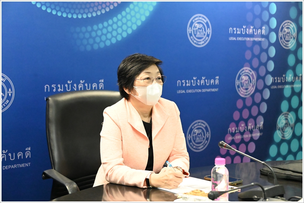 กรมบังคับคดี จัดประชุมคณะกรรมการกำกับดูแลการดำเนินงานตามระเบียบกรมบังคับคดีว่าด้วยเครือข่ายบังคับคดีและวิทยากรตัวคูณ พ.ศ. 2561 ครั้งที่ 1/2566